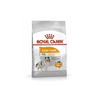 Royal Canin Mini Coat Care 3kg อาหารเม็ดสุนัขโต พันธุ์เล็กดูแลสุขภาพเส้นขน อายุ10เดือนขึ้นไป (Dry Dog Food, โรยัล คานิน)