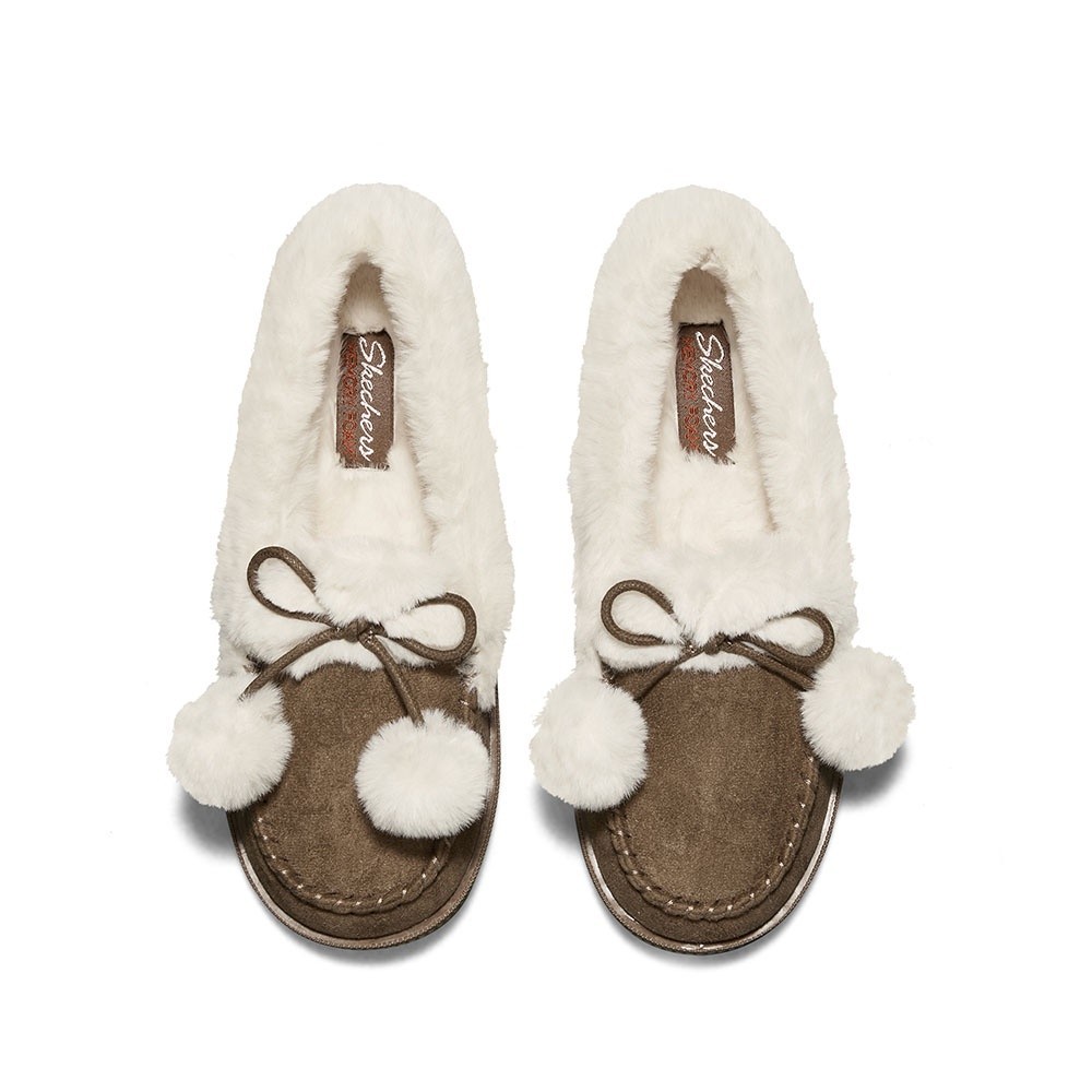 Skechers สเก็ตเชอร์ส รองเท้า ผู้หญิง Modern Comfort Winter Cozy Campfire Shoes - 169000-CHOC