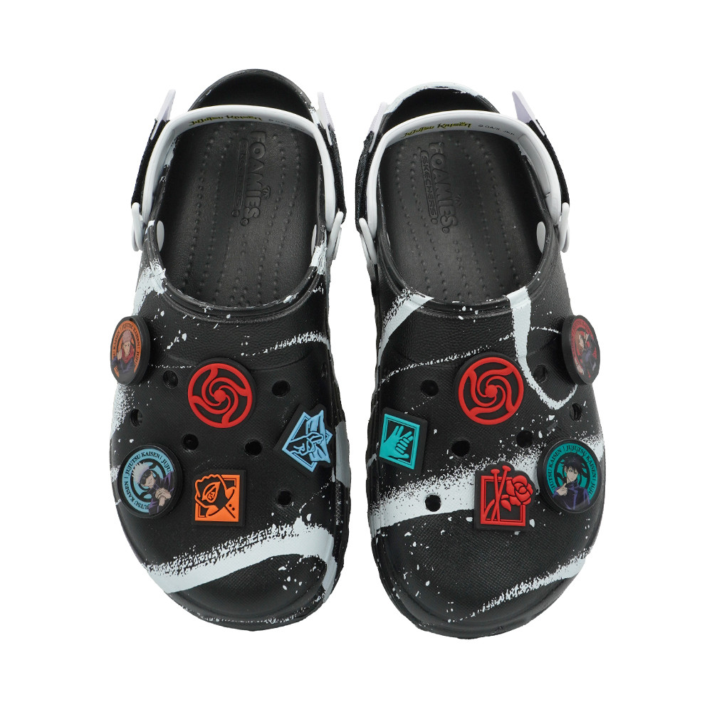 Skechers สเก็ตเชอร์ส รองเท้าผู้หญิง Women Jujutsu Kaisen Foamies Surge - 800026-BLK