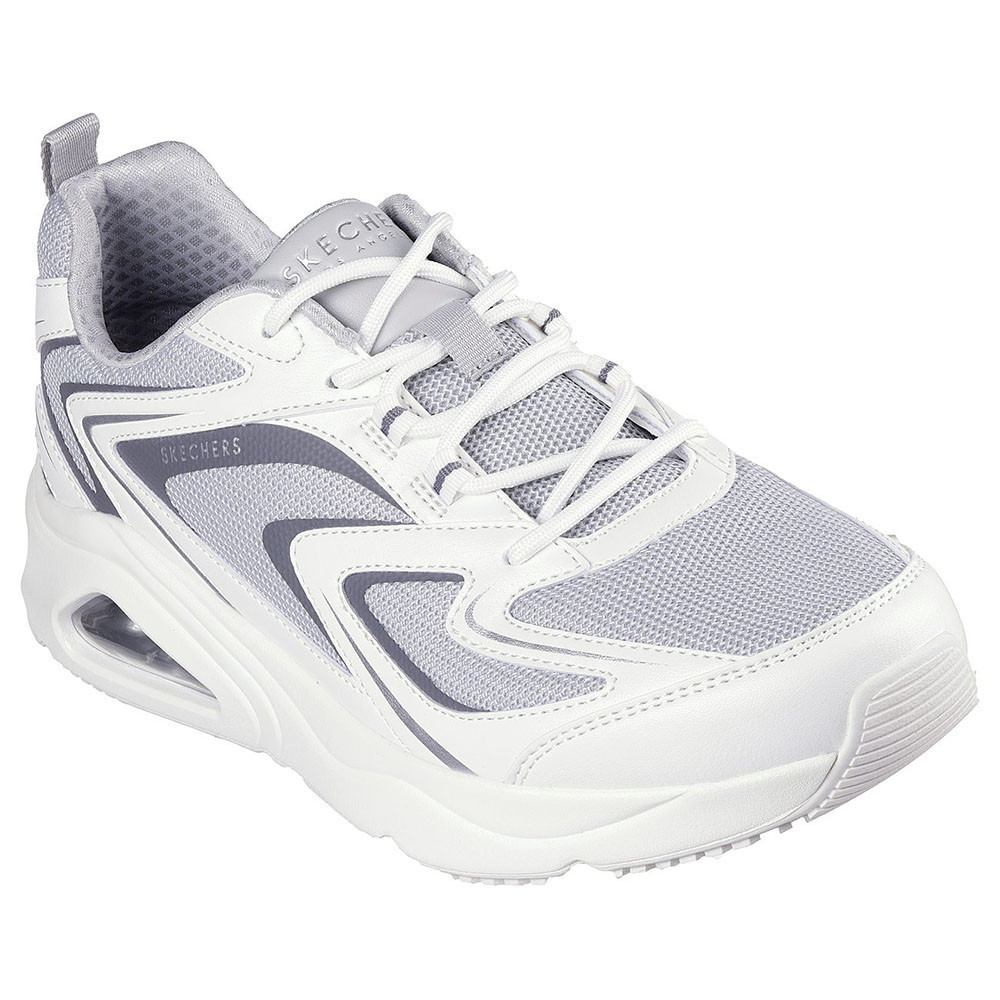 Skechers สเก็ตเชอร์ส รองเท้าผู้ชาย Men SKECHERS Street Tres-Air Uno Shoes - 183082-WGY Air-Cooled Memory Foam