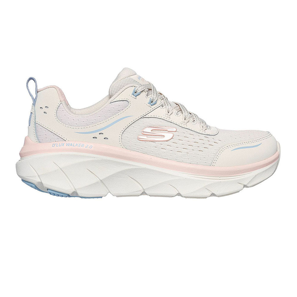 Skechers สเก็ตเชอร์ส รองเท้าลำลองผู้หญิง Women Sport D'Lux Walker 2.0 Daisy Doll Casual Shoes - 150093-NTMT Air-Cooled M