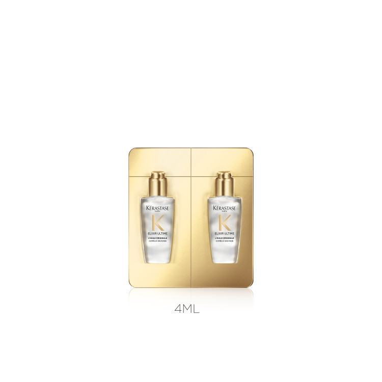 [สินค้าสมนาคุณงดจำหน่าย] KERASTASE ELIXIR ULTIME OIL NEW 2x2ML