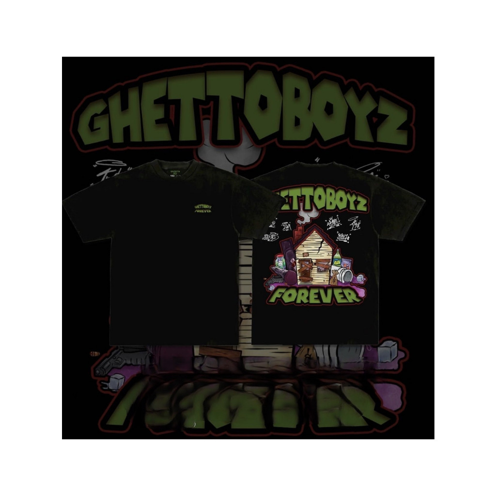 เสื้อยืดวงดนตรี GHETTOBOYZ FOREVER&1MILL