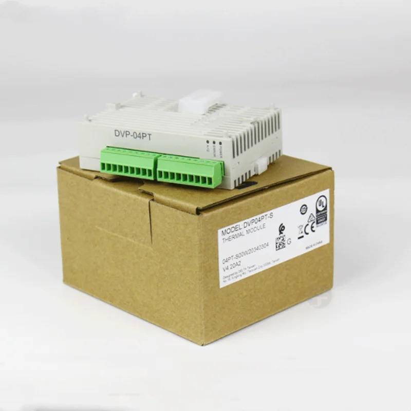 <0>ใหม่ในกล่องเดิม โมดูลอนาล็อก DVP04TC-S DVP06PT-S DVP04PT-S