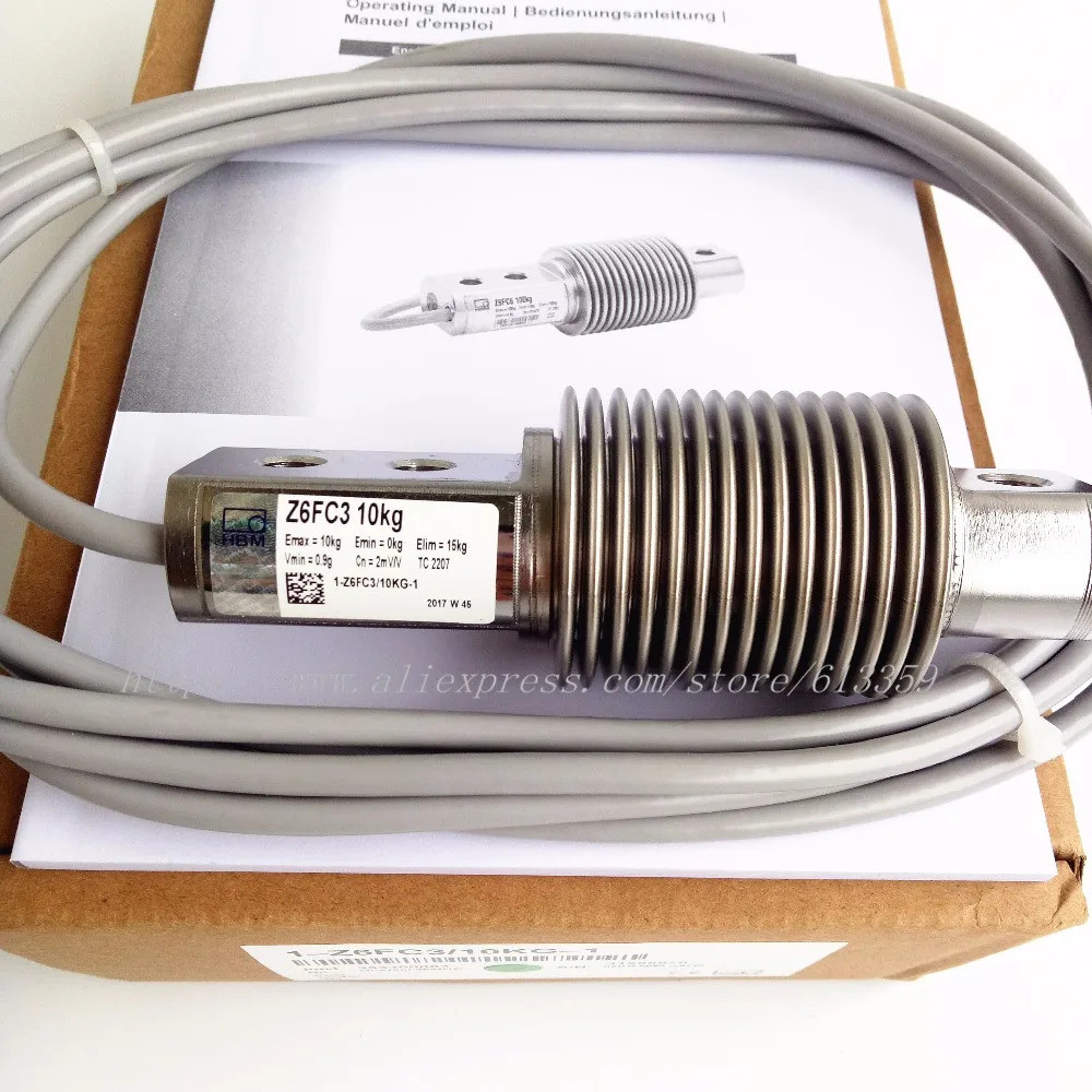 HBM Z6FC3 /10KG เซ็นเซอร์ชั่งน้ำหนักโหลดเซลล์ใหม่และดั้งเดิม