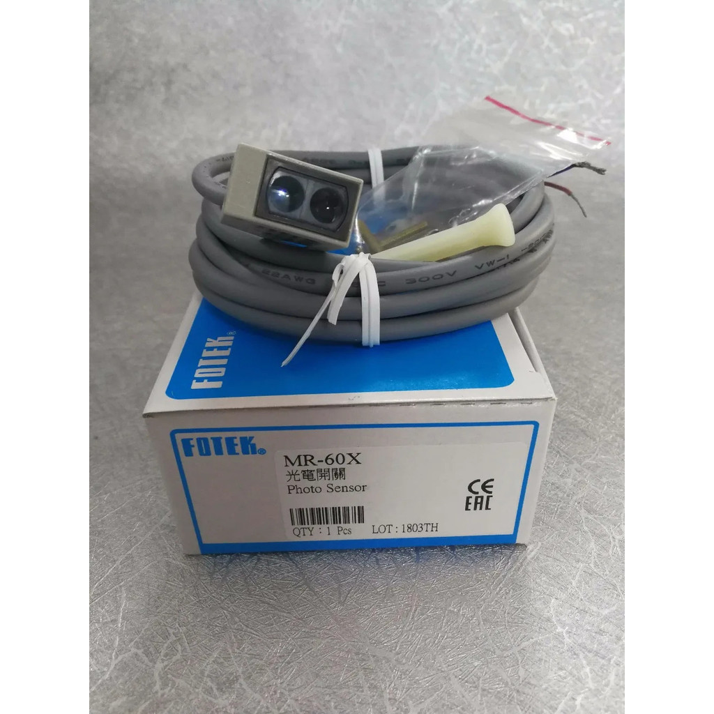 รุ่น MR-60X MR-60XP FOTEK เซ็นเซอร์สวิตช์โฟโตอิเล็กทริคแบบสะท้อน PHOTO SENSOR NPN & PNP Sn-60CM ใหม่