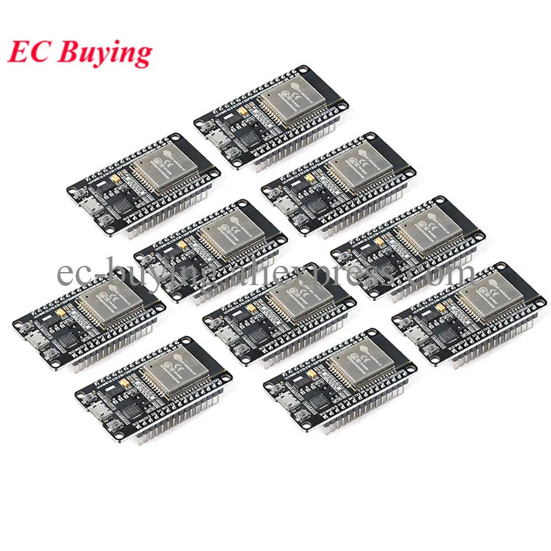 10/5ชิ้น ESP-32S ESP-WROOM-32 ESP-32คณะกรรมการพัฒนาการ ESP32 WiFi ไร้สายบลูทูธเข้ากันได้เสาอากาศโมดู