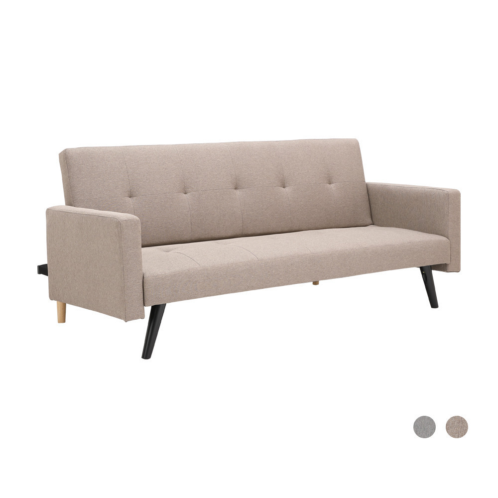 Furinbox โซฟาผ้าปรับนอน รุ่นเอริ - มี 2 สีให้เลือก