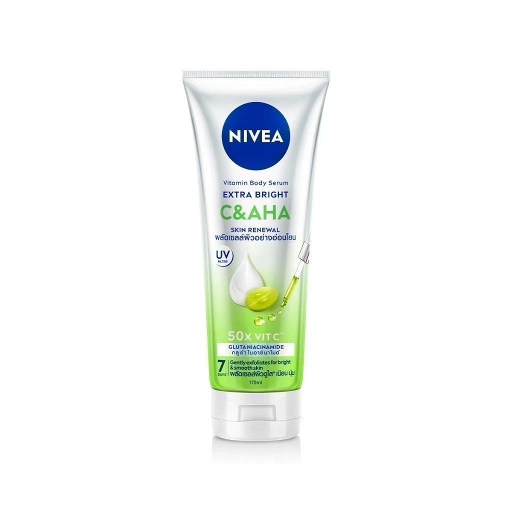 นีเวีย วิตามิน บอดี้ เซรั่ม เอ็กซ์ตร้า ไบรท์ ซี แอนด์ เอเอชเอ 170 มล. NIVEA โลชั่น Body lotion thumbnail 10