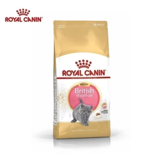 Royal Canin Kitten British Shorthair 400g อาหารเม็ดลูกแมวพันธุ์บริติช ชอร์ทแฮร์ อายุ4-12เดือน(Dry Cat Food, โรยัล คานิน)