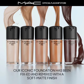 MAC STUDIO FIX FLUID SPF15/ แมค ครีมรองพื้น สูตรใหม่ STUDIO FIX FLUID SPF15 เนื้อแมตต์ติดทนนาน 24ชม.