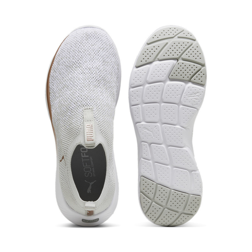 PUMA RUNNING - รองเท้าวิ่งผู้หญิงผ้าถักแบบสวม Softride Remi สีเทา - 30983402 — صورة 4