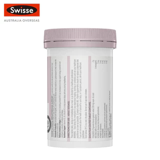 Swisse Ultinatal Breastfeeding Support อาหารเสริมสำหรับผู้ที่ให้นมบุตร 90 เม็ด (EXP:03 2028)