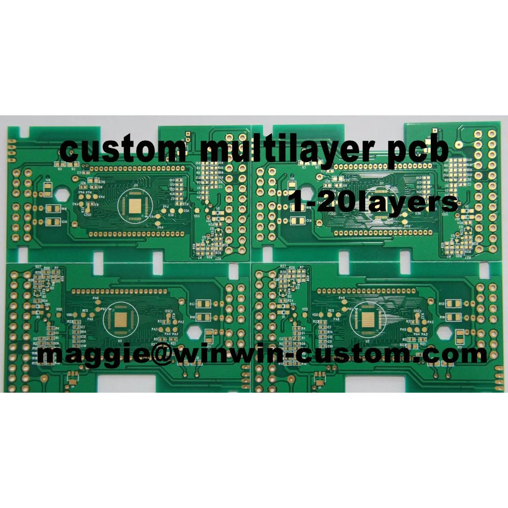 จัดส่งฟรี 1 ชิ้น 1~20 ชั้น บริการ PCB หลายชั้นที่กำหนดเอง ต้นแบบ PCB Fr4 ที่ดีที่สุด จากการผลิต PCB