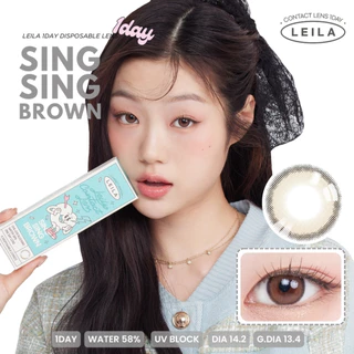 [1คู่] รายวัน LEILA 1DAY คอนแทคเลนส์รายวัน ค่าสายตา 2ชิ้น
