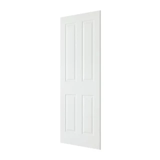 AZLE ประตูภายใน HDF ศรีวิชัย 4 ลูกฟัก 80X200 ซม. สีรองพื้น จัดส่งโดย HomePro