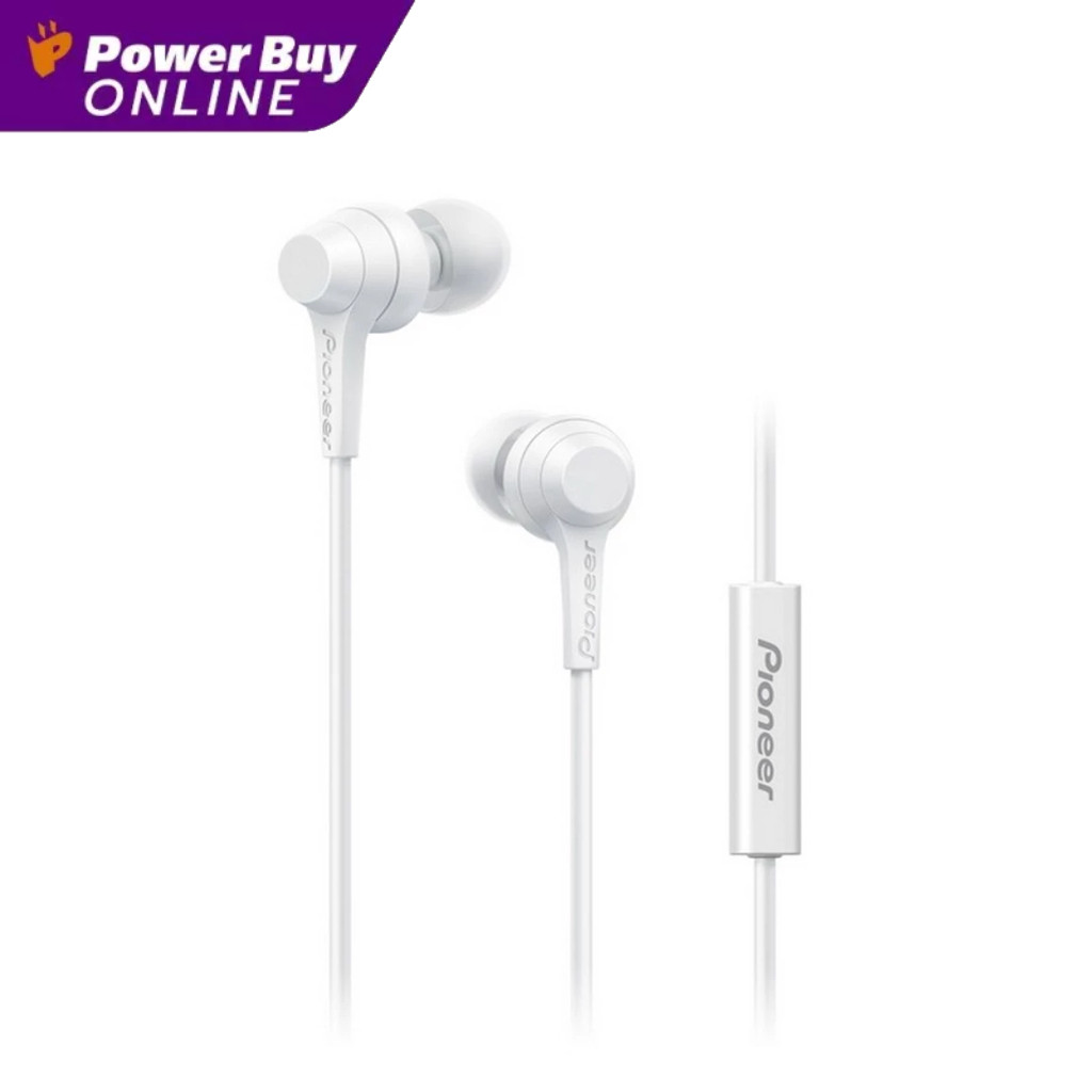[ของแถมงดจำหน่าย] PIONEER หูฟัง (สีขาว) รุ่น SE-C1T