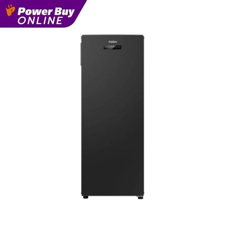 HAIER ตู้แช่แนวตั้ง (5.3 คิว, สีดำ) รุ่น BD-151B