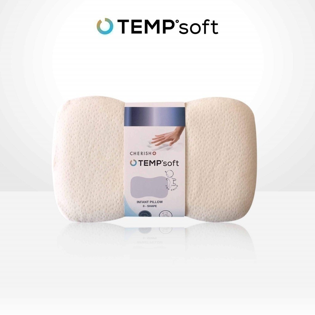 FN CHERISH TEMPSoft หมอนเด็ก หัวทุย สำหรับเด็กอ่อน 6 เดือน - 2 ขวบ Baby Pillow ไม่กักฝุ่น