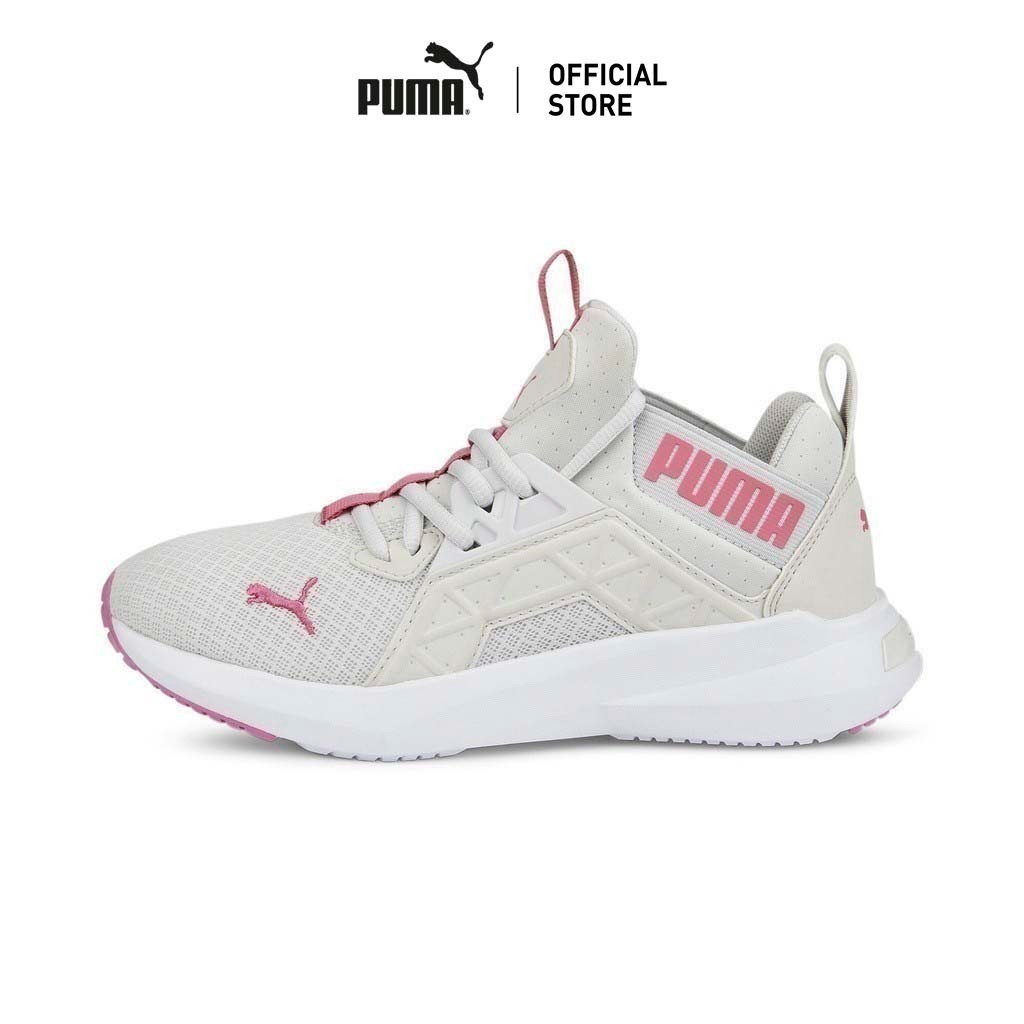 PUMA KIDS - รองเท้ากีฬาเด็กโต Softride Enzo NXT สีเทา - 19556916