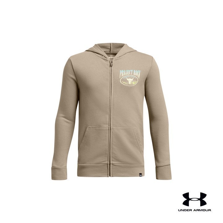 Under Armour Boys' Project Rock Full-Zip Hoodie