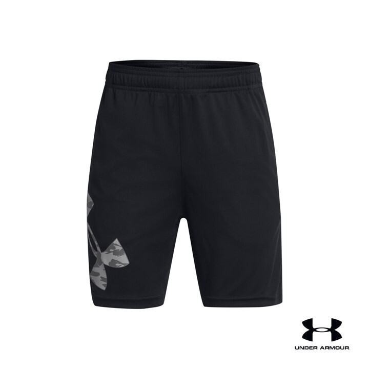 Under Armour กางเกงขาสั้น UA Tech™ Big Logo สำหรับเด็กผู้ชาย