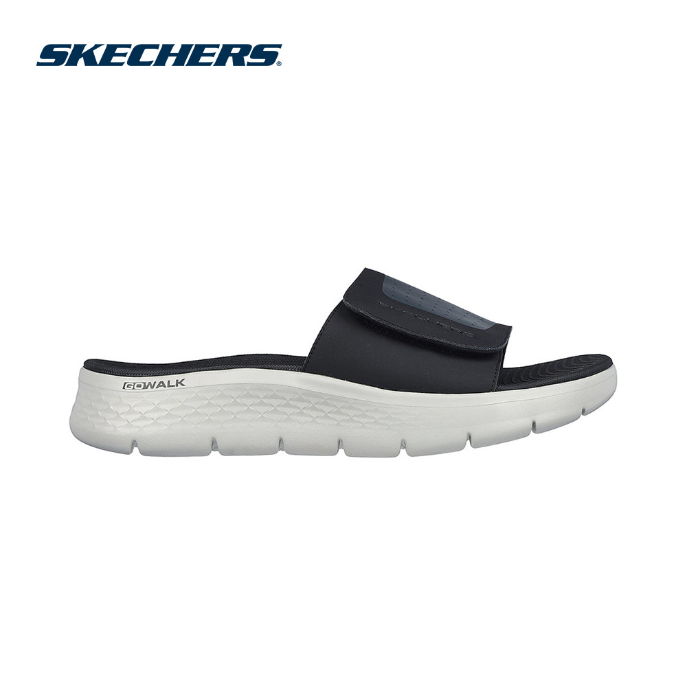Skechers สเก็ตเชอร์ส รองเท้าแตะผู้ชาย Men On-The-GO GOwalk Flex Walking Sandals - 229204-BLK (Live)