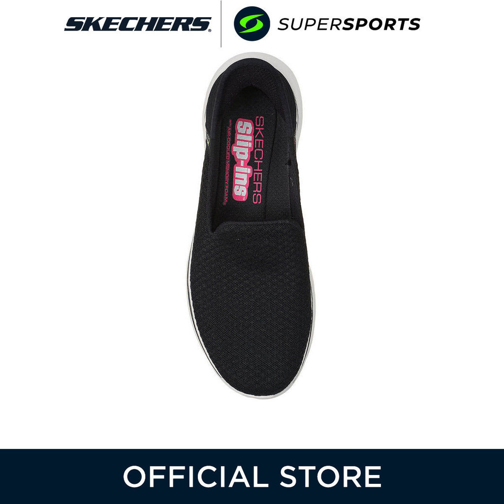 SKECHERS Slip-ins®: GO WALK 7™ - Daley 125228-BKHP รองเท้าผู้หญิง