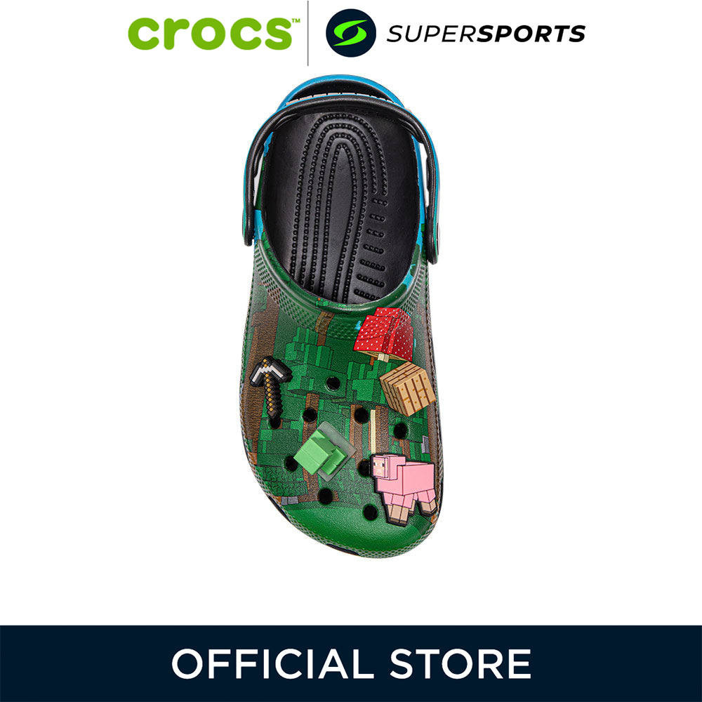 CROCS Minecraft Classic Clog รองเท้าลำลองผู้ใหญ่