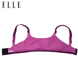 ELLE เสื้อชั้นในแบรนด์ดัง รุ่น QV1125 บราไร้โครง Classic ฟองน้ำแบบโมล เนื้อนุ่ม ถอดออกได้ เก็บกระชับลำตัว