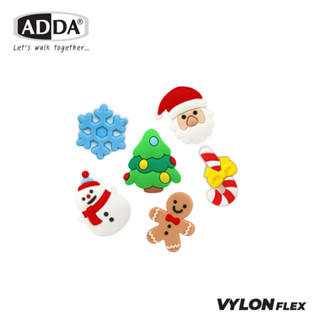 ADDA ตัวติดรองเท้า Christmas SET 6 PCS  รุ่น JB009W1