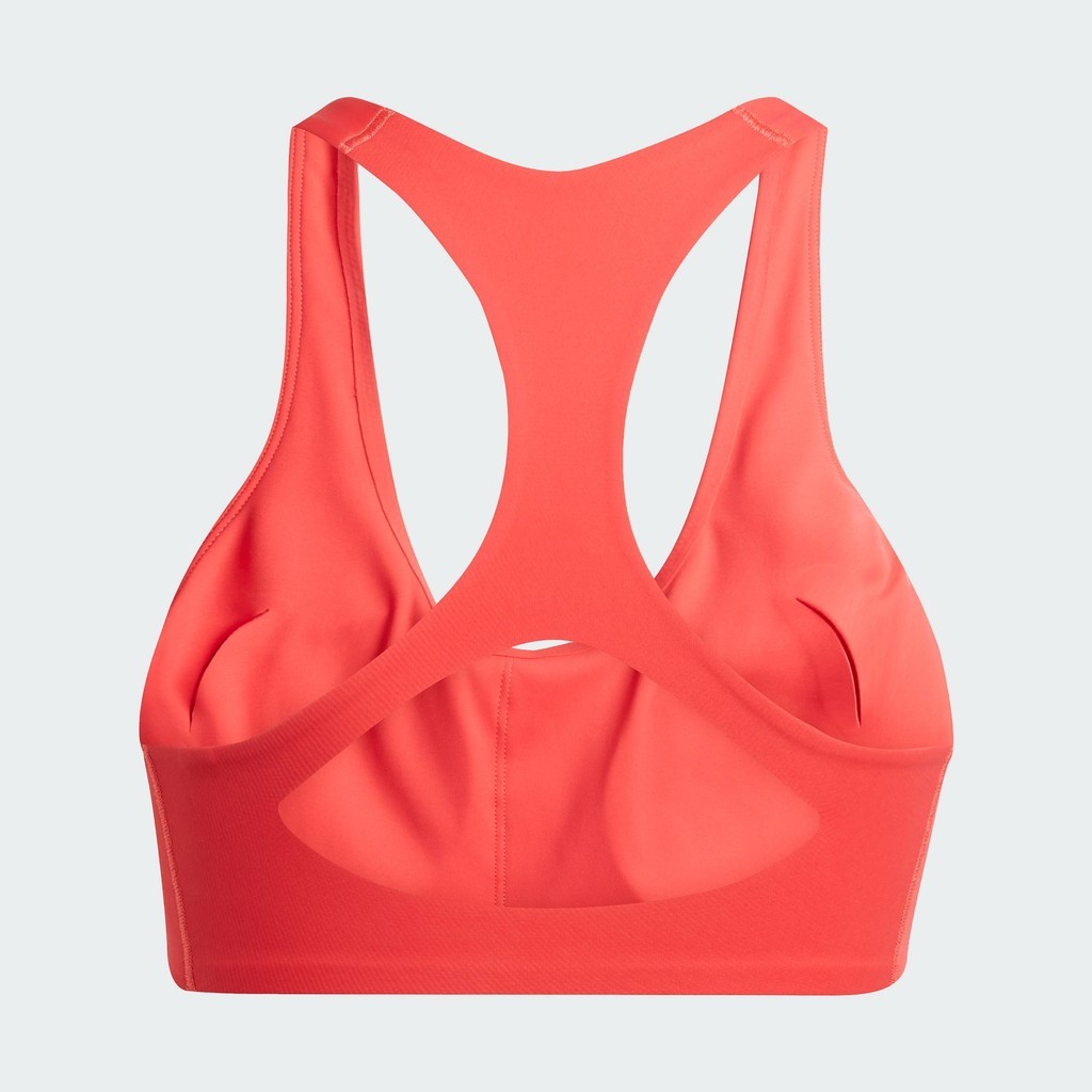 adidas Gym & Training Adizero Run Medium Support Bra Women Red JI8047 - รูปที่ 4
