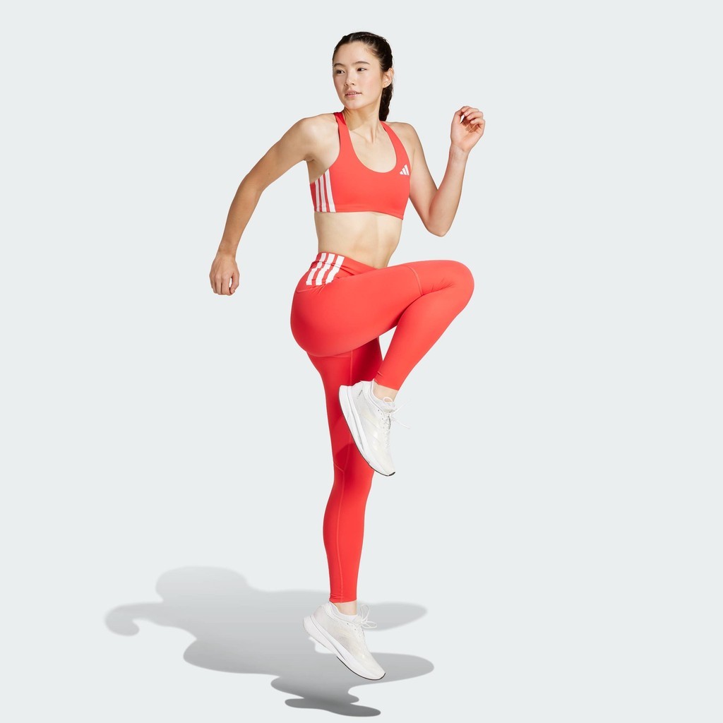 adidas Gym & Training Adizero Run Medium Support Bra Women Red JI8047 - รูปที่ 2