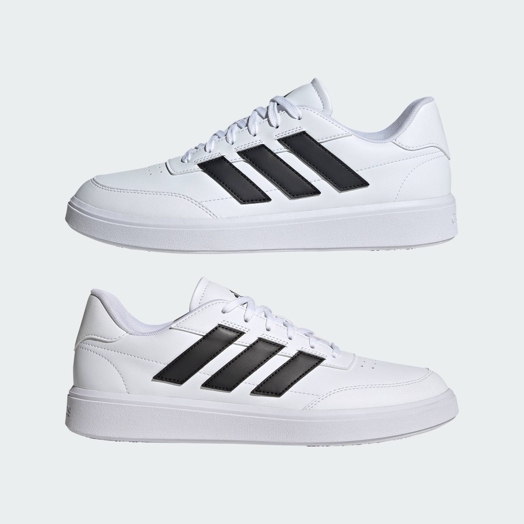 adidas เทนนิส & ไลฟ์สไตล์ รองเท้า Courtblock ผู้ชาย สีขาว IF4033 - รูปที่ 6