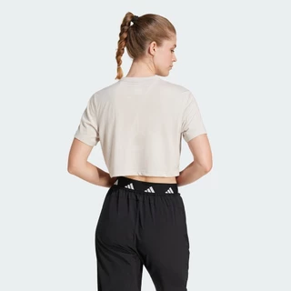 adidas Gym & Training Train Essentials Boxy Workout Tee Women Beige JE6169