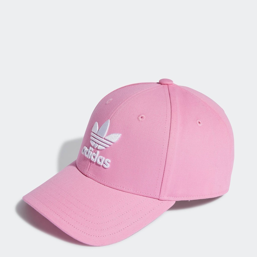adidas ไลฟ์สไตล์ หมวกเบสบอล Trefoil Unisex สีชมพู HL9329