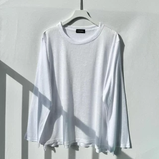 Chewa Chilling Tee - เสื้อคอกลม แขนยาว ผ้าลินินสลาฟ - OL5