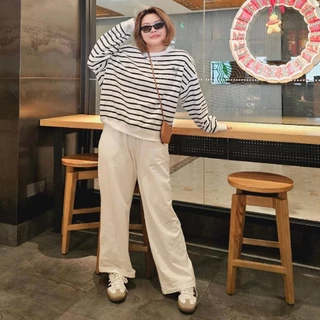 (เฉพาะกางเกง) Chewa Sporty Sweat Pant - กางเกง กางเกงวอร์ม ปลายปล่อย ผ้านุ่ม - SP1