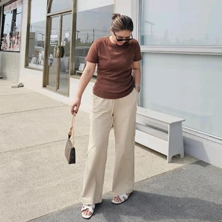(เฉพาะกางเกง) Chewa Sporty Sweat Pant - กางเกง กางเกงวอร์ม ปลายปล่อย ผ้านุ่ม - SP1