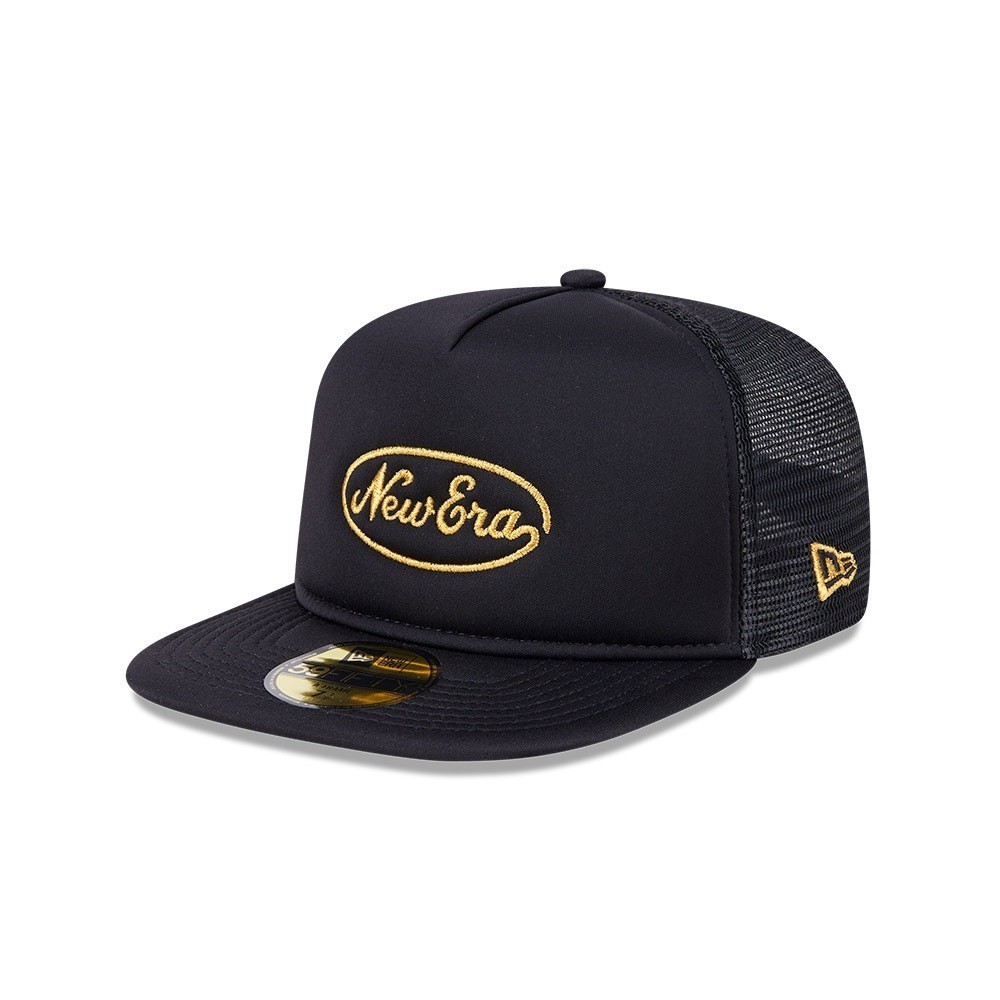 NEW ERA หมวก รุ่น NEW ERA 59FIFTY DAY WORDMARK LOGO BLACK 59FIFTY AF CAP 60571921