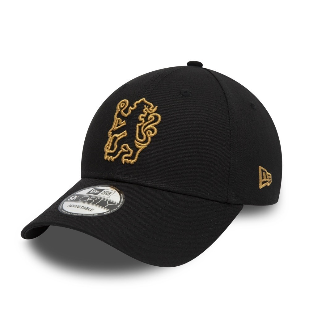 NEW ERA หมวก รุ่น 9FORTY OUTLINE CHELSEA FC LION CRES BLACK 60333690