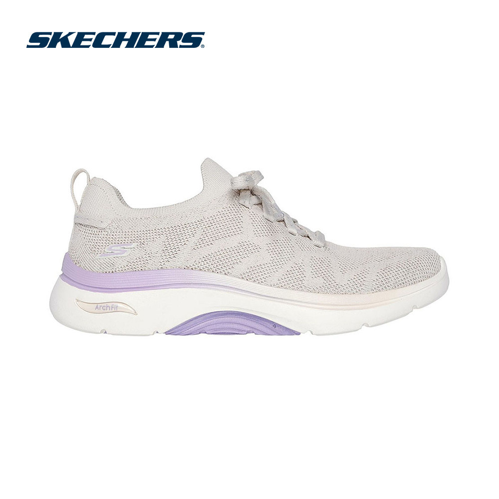 Skechers สเก็ตเชอร์ส รองเท้าผู้หญิง Women GOwalk Arch Fit 2.0 Cassy Walking Shoes - 125346-NVLV (latest)