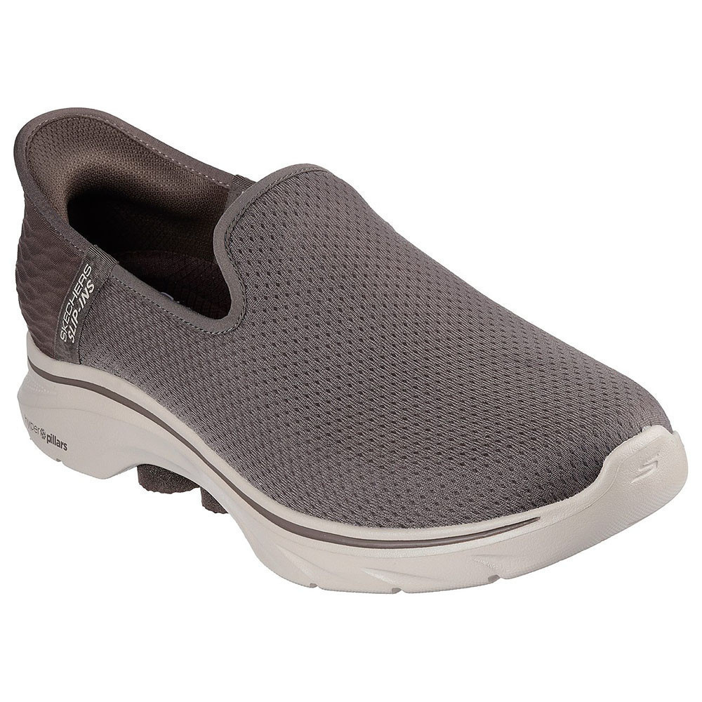 Skechers สเก็ตเชอร์ส รองเท้าผู้ชาย Men Slip-ins GOwalk 7 Daley 2 Walking Shoes - 216551-TPE Air-Cooled Memory Foam - รูปที่ 2