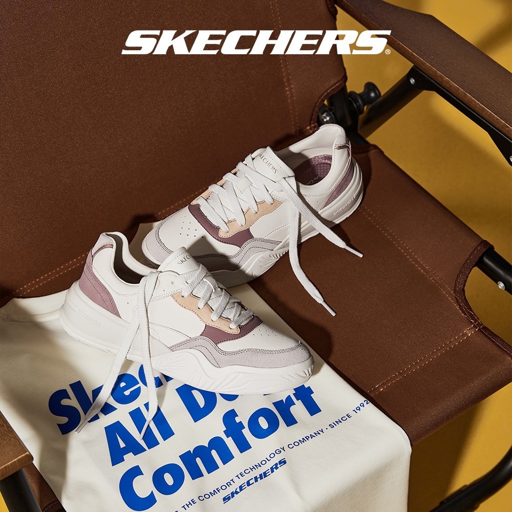 Skechers สเก็ตเชอร์ส รองเท้าผู้หญิง Women Denali Mellow Day Shoes - 185022-OFWM Air-Cooled Memory Foam