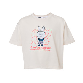 Skechers สเก็ตเชอร์ส เสื้อยืดแขนสั้นเด็กผู้หญิง Girls Comfor…