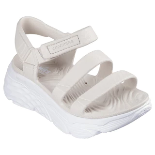 Skechers สเก็ตเชอร์ส รองเท้าแตะผู้หญิง Women Foamies Max Cushioning Aura Sandals - 111126-NAT