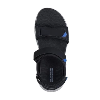 Skechers สเก็ตเชอร์ส รองเท้าแตะผู้ชาย Men On-The-Go GOwalk 7 Sandal Carson Walking Sandals - 229295-BKBL