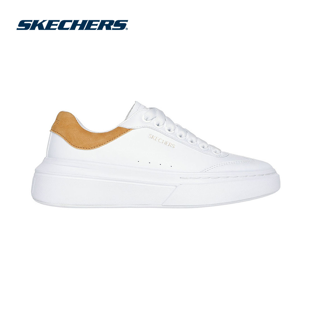 Skechers สเก็ตเชอร์ส รองเท้าผู้หญิง Women Cordova Classic Court Classic Shoes - 185060-WTAN - Air-Cooled Memory Foam
