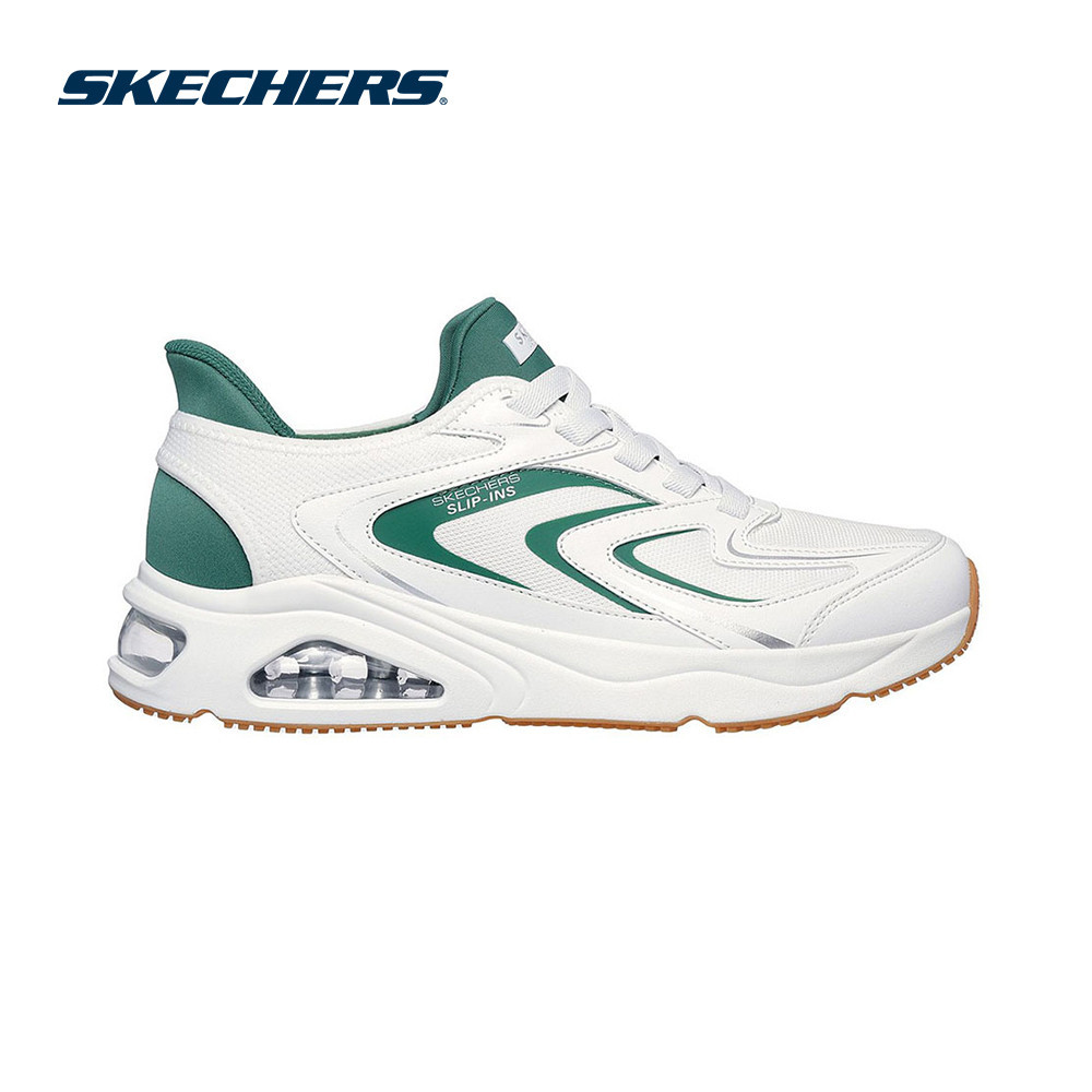 Skechers สเก็ตเชอร์ส รองเท้าผู้ชาย Men Slip-ins SKECHERS Street Tres-Air Uno Vision-Airy Shoes – 183083-WGR