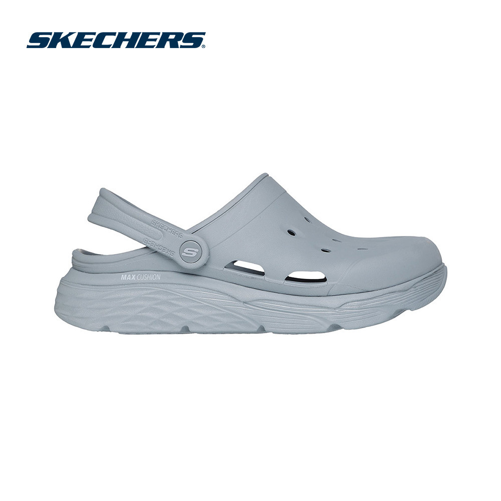 Skechers สเก็ตเชอร์ส รองเท้าผู้ชาย Men Max Cushioning Foamies Shoes - 243277-GRY